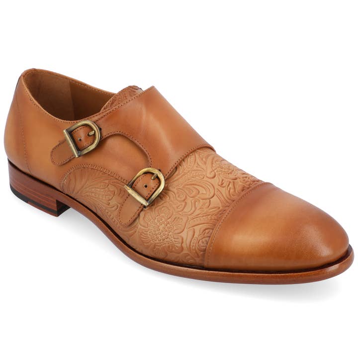 Taft - Wholesale Oxford Shoes - Men's - TAFT The Lucca Monk in Honey Floral