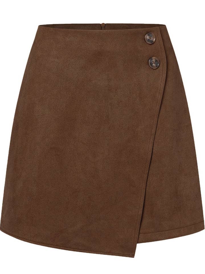 Katinki - Wholesale Skirt – Women’s - Wrap Front A-Line Mini Skirt