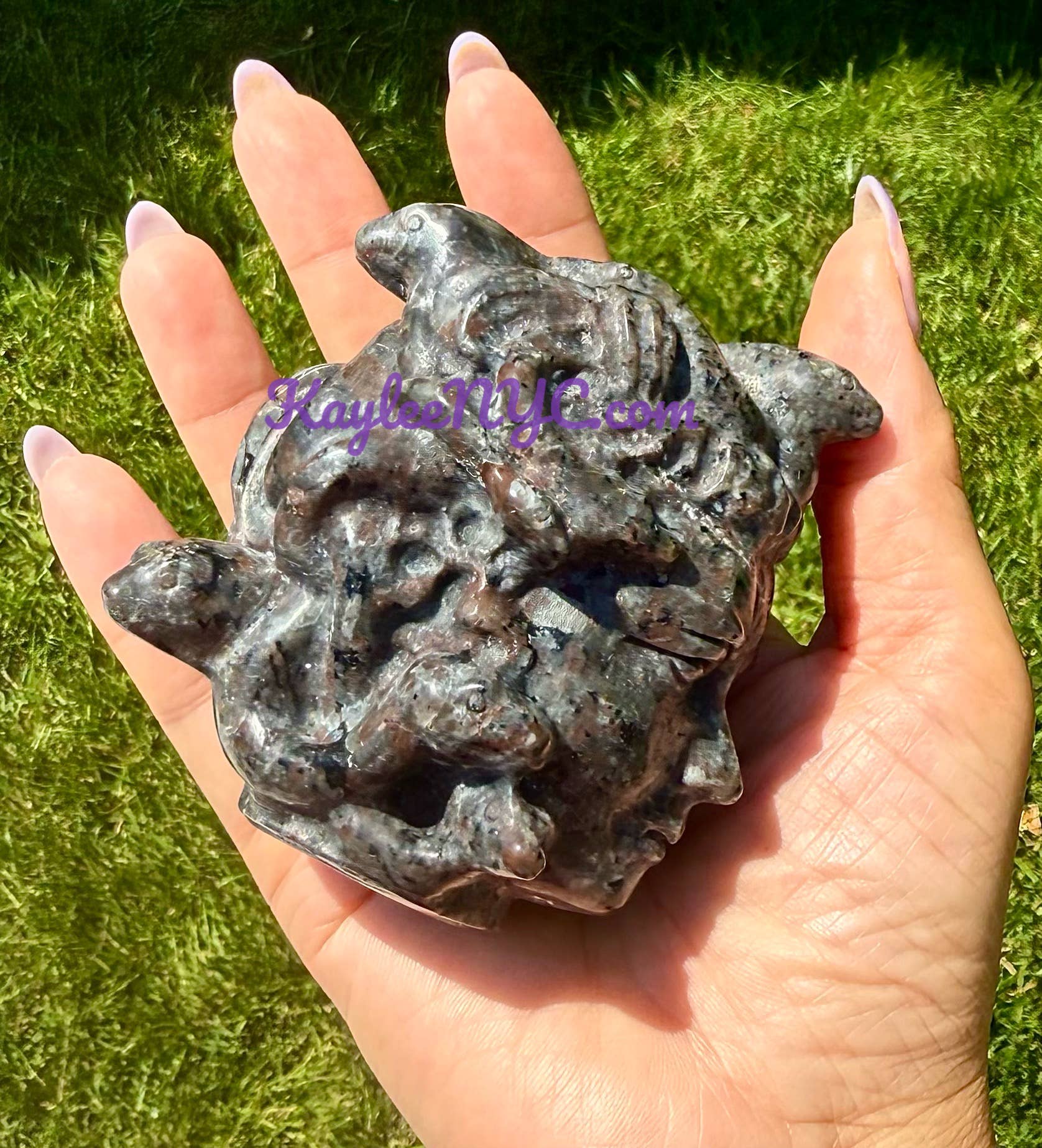 KayleeNYC - Wholesale Spiritual Stone/Crystal - Natural Yooperlite aka Emberlite Medusa Healing Energy6