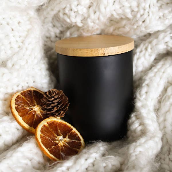 Wholesale Candles - Wholesale Jar/Filled Candle - 8 oz Wholesale Matte Black Candles | Best Sellers7