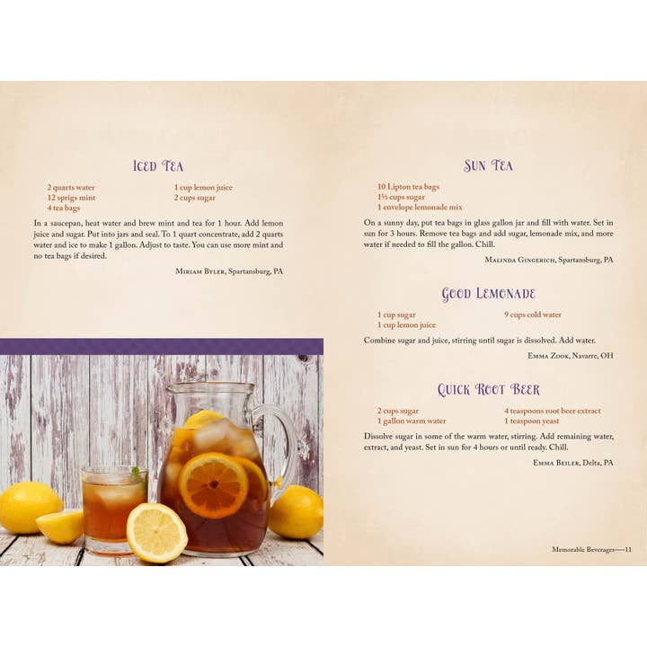 Barbour Publishing, Inc. - Wholesale Cookbooks & Food - Wanda E. Brunstetter's Amish Friends Comfort Foods Cookbook10