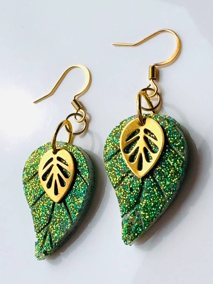 Boucles d'oreilles Garden of Eden pour la vente par Soderena Designs