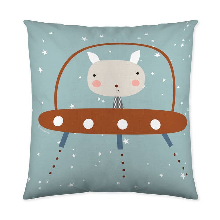 Creaciones Euromoda SL (Naturals Home) - Wholesale Throw/Decorative Pillow - PLANET Cushion Cover - HACIENDO EL INDIO0