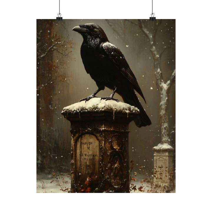 Ye Curiosity Shoppe - Wholesale Art Print - Crow's Vigil Art Print