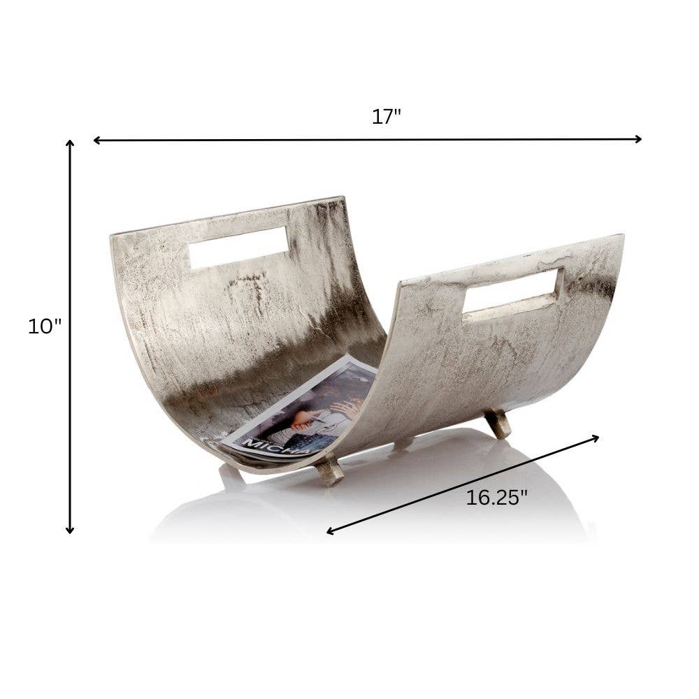 Modern Day Accents - Wholesale Magazine Rack - Revista Log/Magazine Basket1