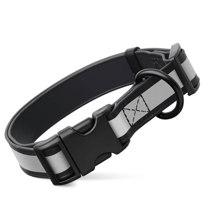 Dogline - Wholesale Pet Collar - Dog - Dogline Biothane Reflective Dog Collar with Quick Release