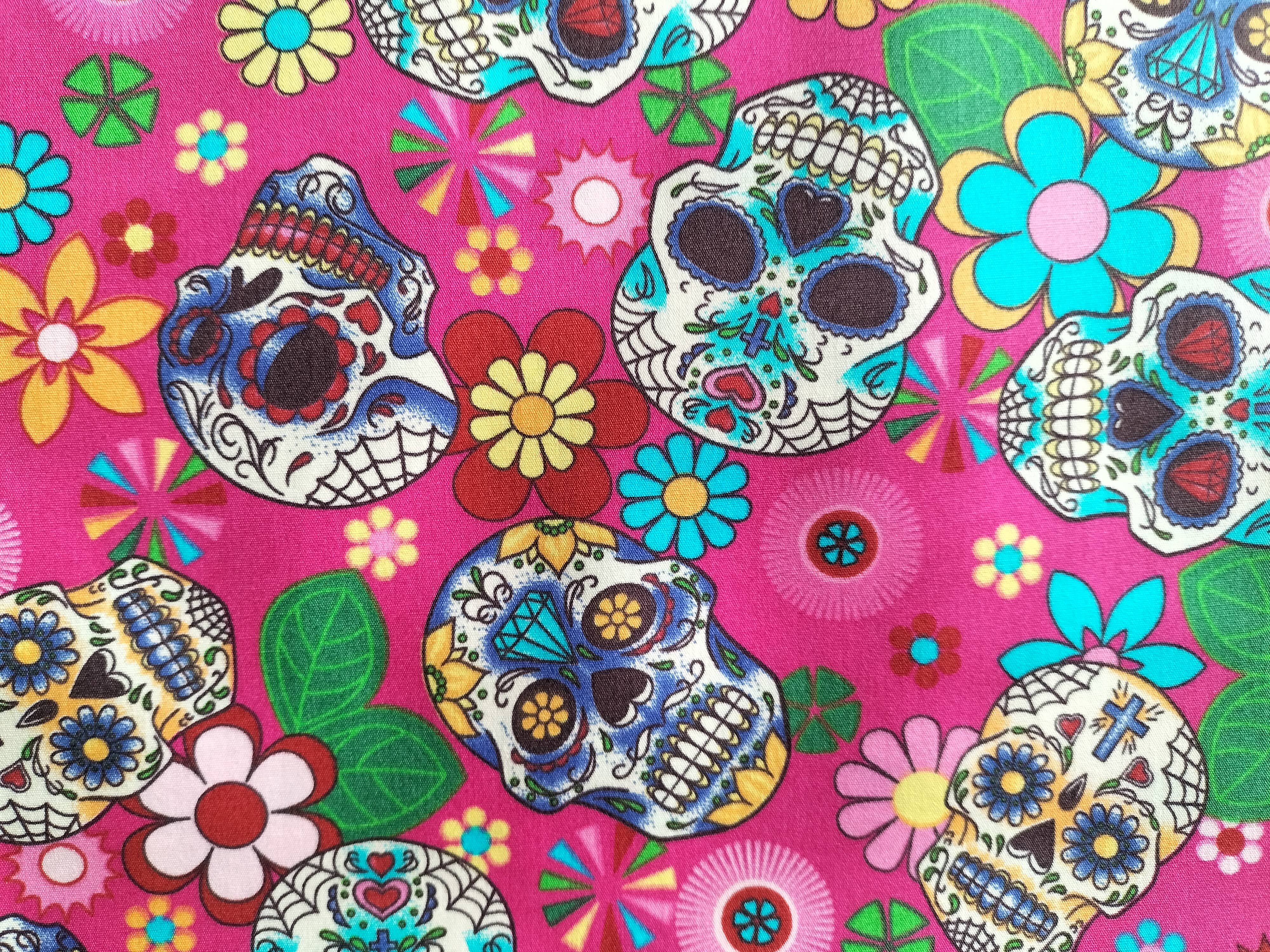 Hannah and me – Toalhetes para rosto e corpo por atacado – Toalhetes de bambu com caveiras de açúcar, panos de rosto reutilizáveis4