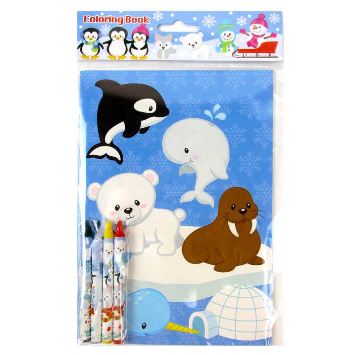 Tiny Mills - Vente Livre de coloriage et d'activités pour enfants et bébés - Livres à colorier de Noël avec des crayons - 12 Se5