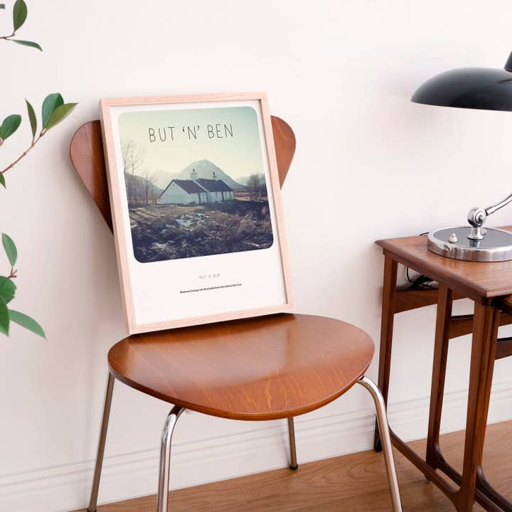 Neon Gray - Wholesale Art Print - Scottish Banter Print Blackrock Cottage2