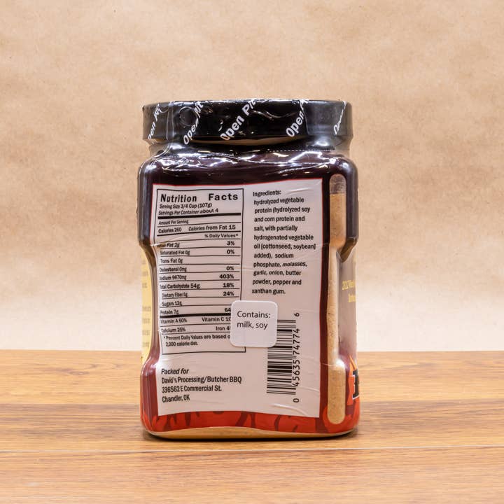 Butcher BBQ Inc - Wholesale BBQ Sauce - Open Pit Pork Injection 16oz