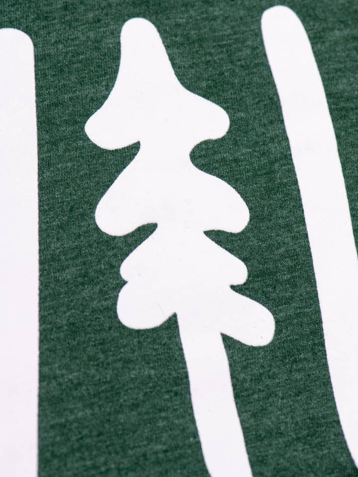 Keep Nature Wild - Wholesale Screen Printed T-Shirt - Unisex - Wild Pine Unisex Tee | Heather Forest3