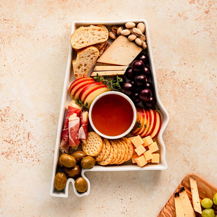 Lark - Wholesale Serving Plate - Alabama State Plate0