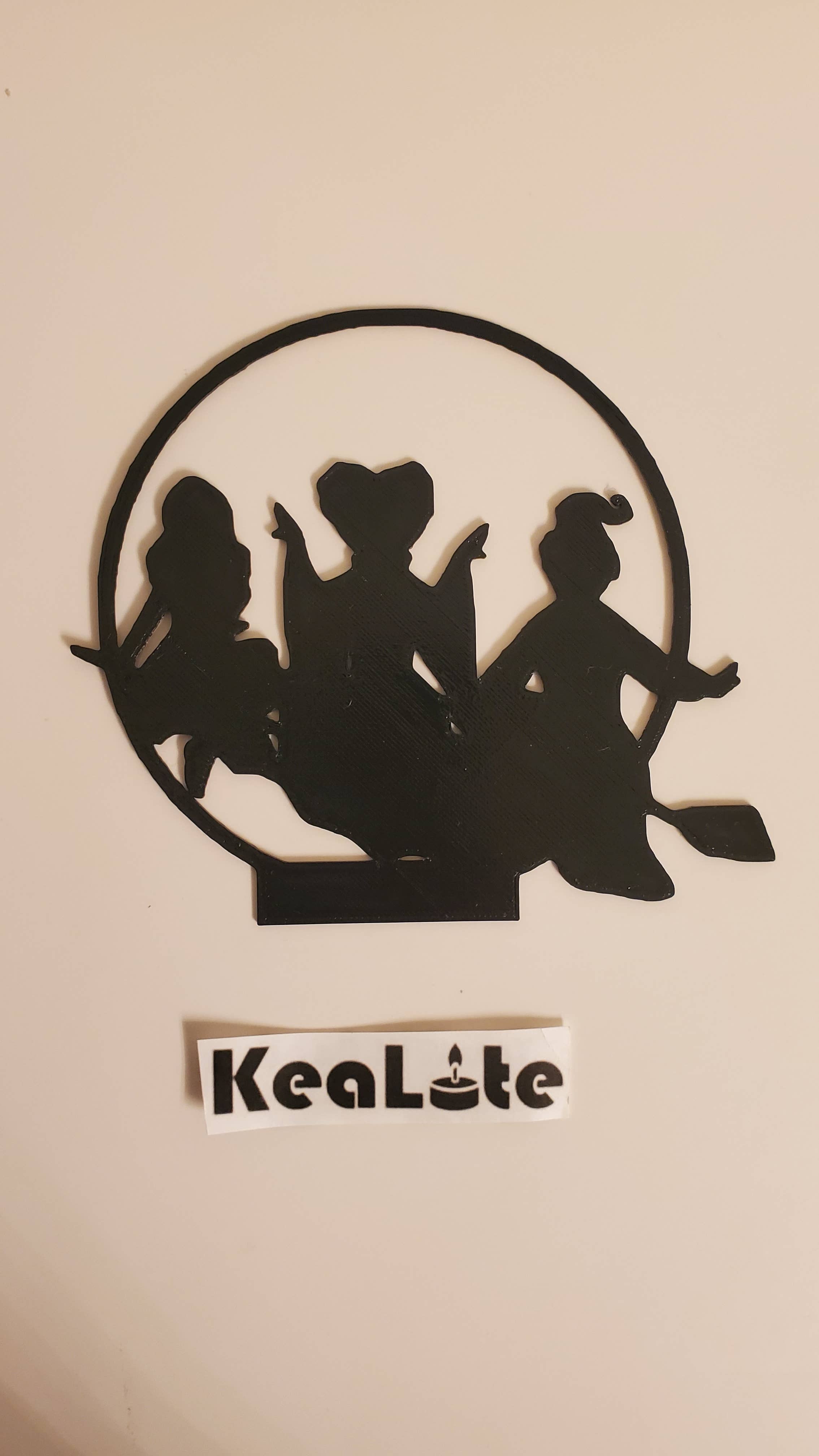 KeaLite - Wholesale Decorative Tabletop Object - KeaLite Come Little Children Shadow Caster and KeaLite Stand3