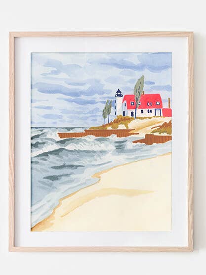 Frankfort - Giclée Fine Art Print for wholesale by Kristin MacKenzie Fine Art