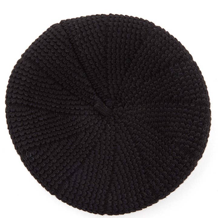 C.C GOLVENPATROON BARET MET GESCHULPTE RAND voor wholesale door Madeline Love