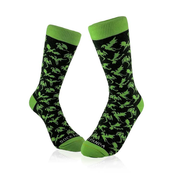 Dragon Pattern from the Sock Panda (Adult Small - Shoe Sizes 2-5) for wholesale by Sock Panda