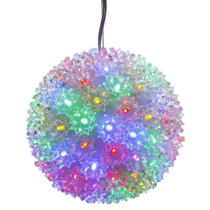 Vickerman 50Lt x 6" LED Multi Starlight Sphere for wholesale by Vickerman