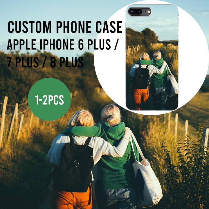 Funda de teléfono personalizada para Apple iPhone 6 7 8 PLUS | 1-2 uds. para venta al por mayor de Mundaze