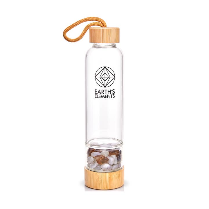 Earths Elements Wholesale - Wholesale Water Bottle - Crystal Water Bottle - Divine Empowerment