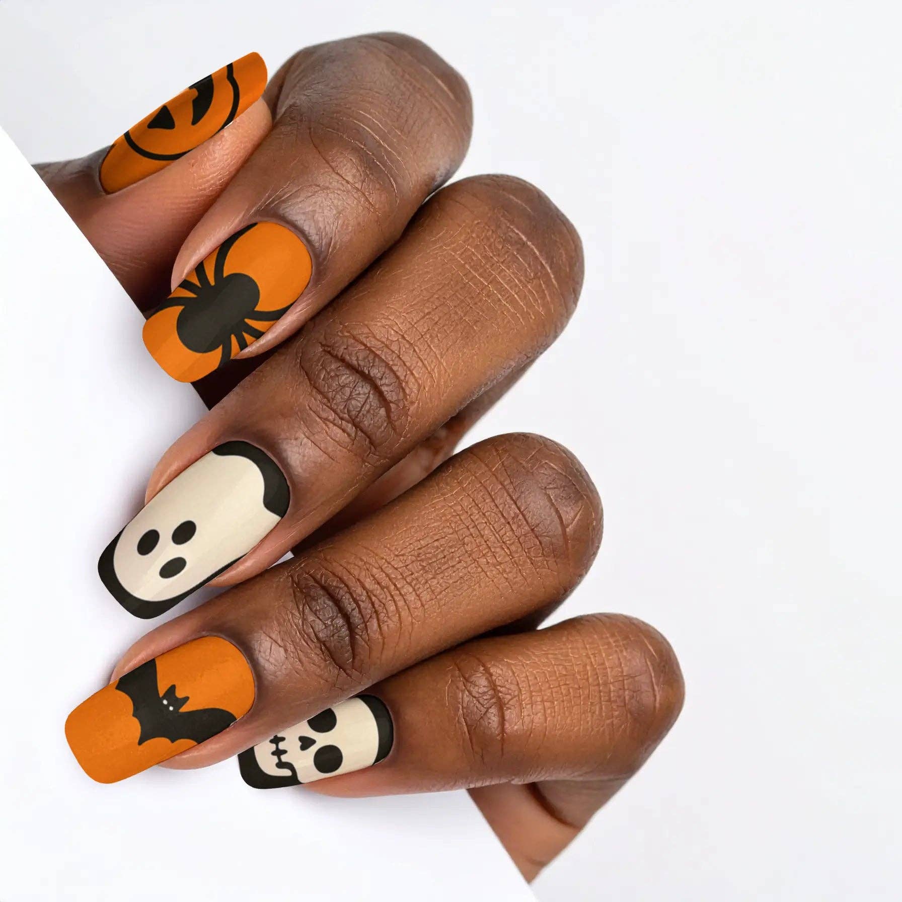 FYNE BODY - Wholesale Press-on/fake nails - Pumpkin Patch Glam Halloween Press-On Nails76