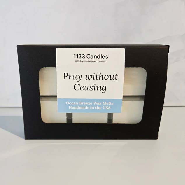 Ocean Breeze Cera di Soia Profumata | Pregate senza sosta per la vendita all'ingrosso da parte di 1133 Candles