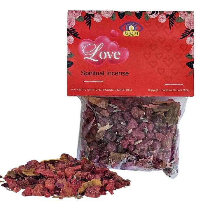 Love Resin Incense / Incienso de Amor for wholesale by Botanica Luz Del Dia Inc