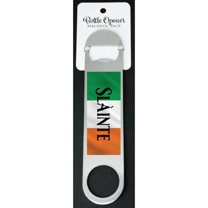 Slainte Bottle Opener for wholesale by The Wine Steward LLC