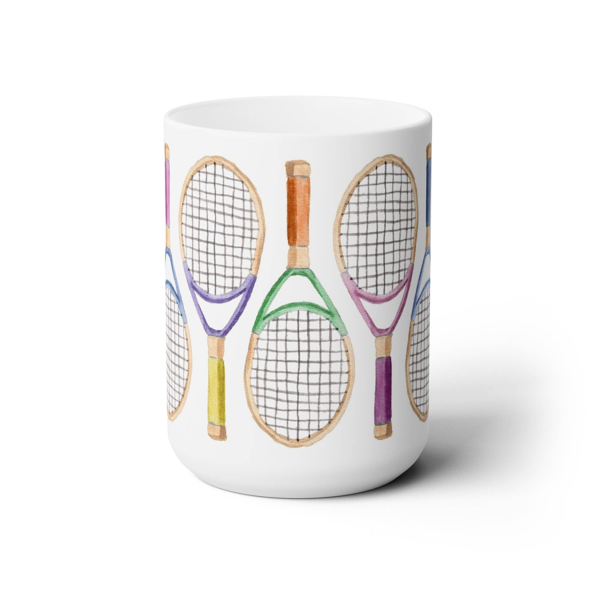 The Muddy Dog - Wholesale Coffee Mug - What A Racquet Tennis Ceramic Mug2