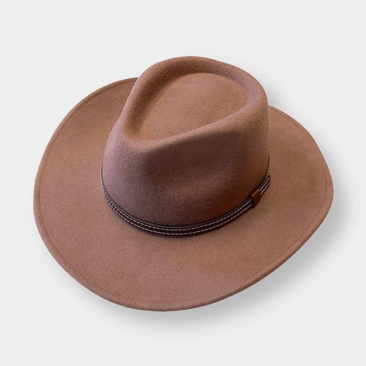 Rocky Wool Felt Cowboy Hat for wholesale by Kanut Sports