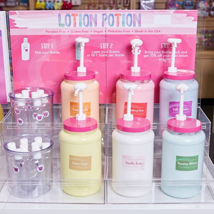 The Naked Bomb by Sweet & Sassy - Wholesale Body Cream/Lotion - Lotion Potion Starter Set