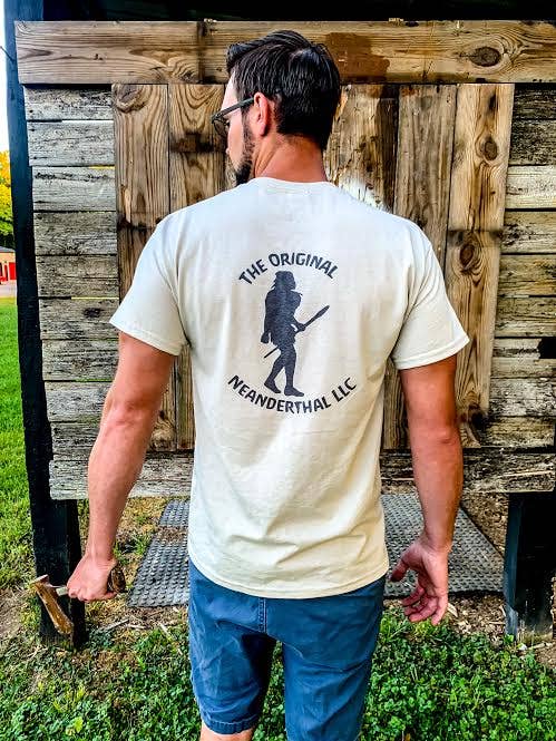 The Original Neanderthal Dry-fit TShirt for wholesale by The Original Neanderthal LLC