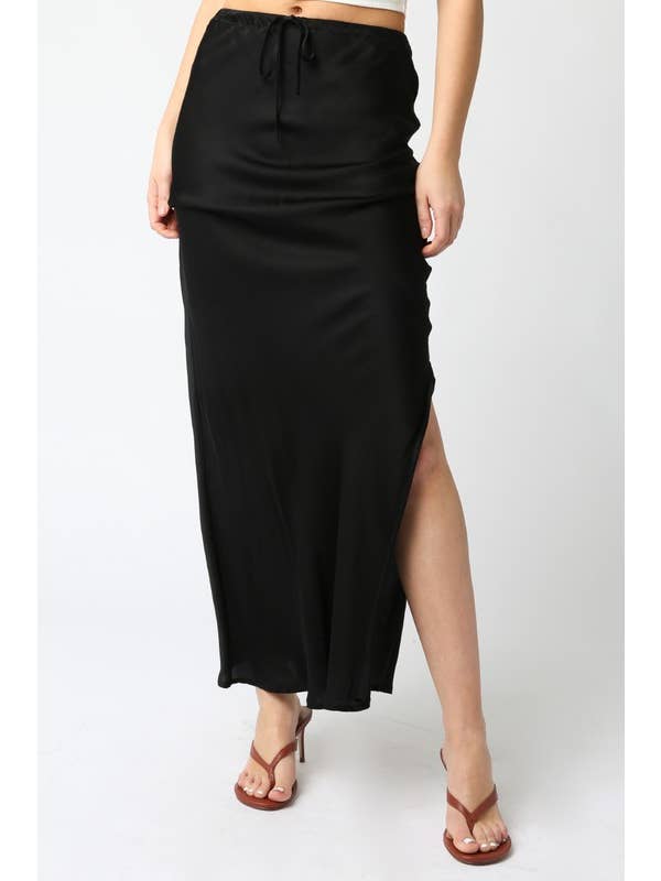 Olivaceous - Wholesale Skirt - Women's - Rory Maxi Skirt