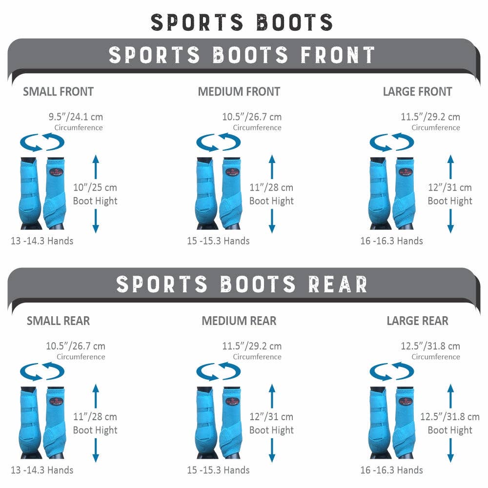 HILASON - Wholesale Horseback Riding Gear - HILASON L M S Horse Front Leg Sport Boots | Jumping Printed17