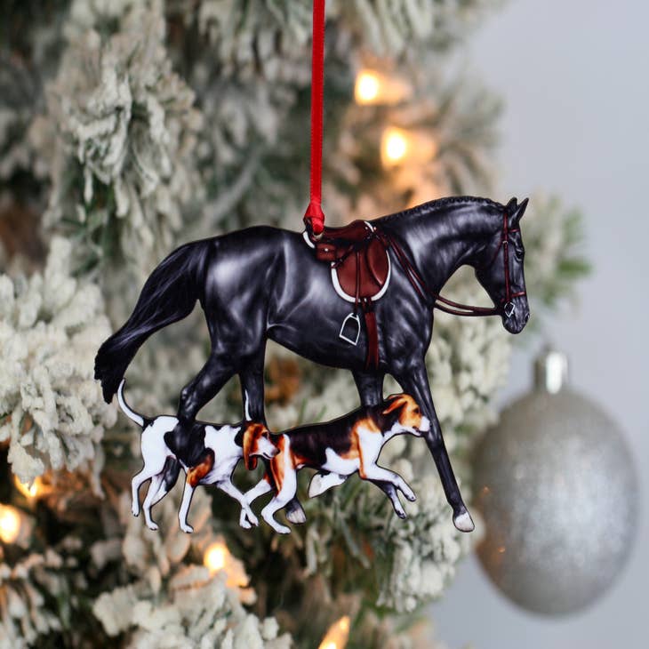 Spotted Few Spot Appaloosa Western Ranch Horse Ornament - Classy Equine