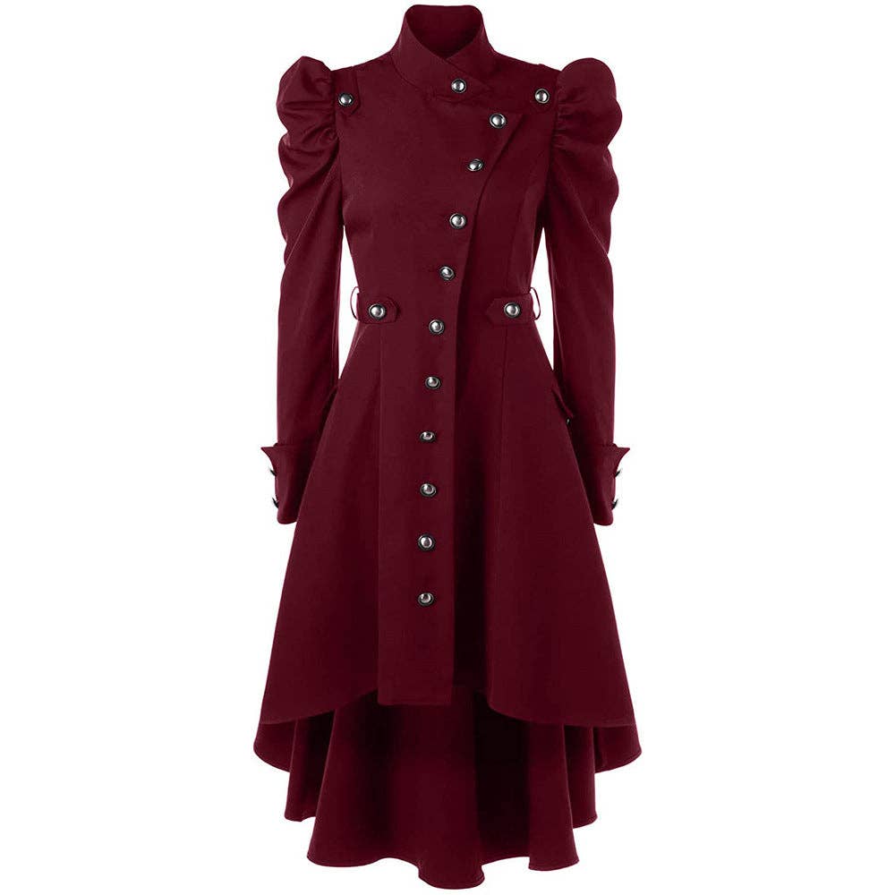 SALINA TRADING INC - Wholesale Coat - Women's - Victorian Style Mid-Length Women's Coat in Various Colors2