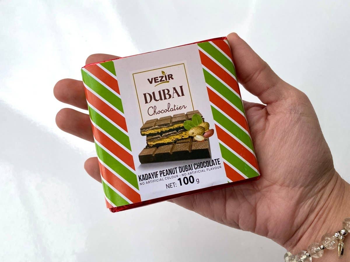 Aladdin - Wholesale Chocolate bar - Peanut Praline Dubai Chocolate Bar – Crispy & Nutty Delight