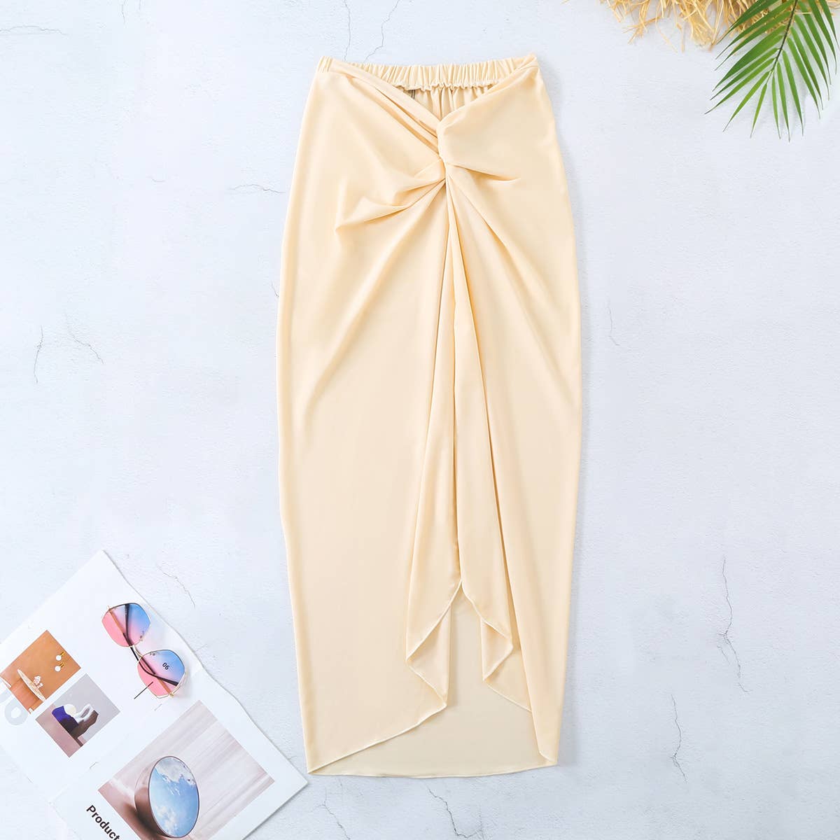 Tourtiwi - Wholesale Two Piece Swimsuit - Women's - Strapless hollow one-piece swimsuit skirt two-piece set1