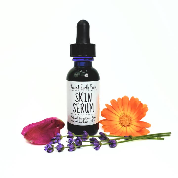 Rooted Earth Farm + Apothecary - Wholesale Facial Serum/Concentrate - Skin Serum - Herbal Infused Face Oil3