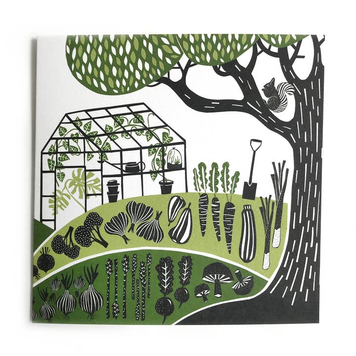 Folded Forest – wholesale Everyday greeting card – Greetings Card - Allotment0