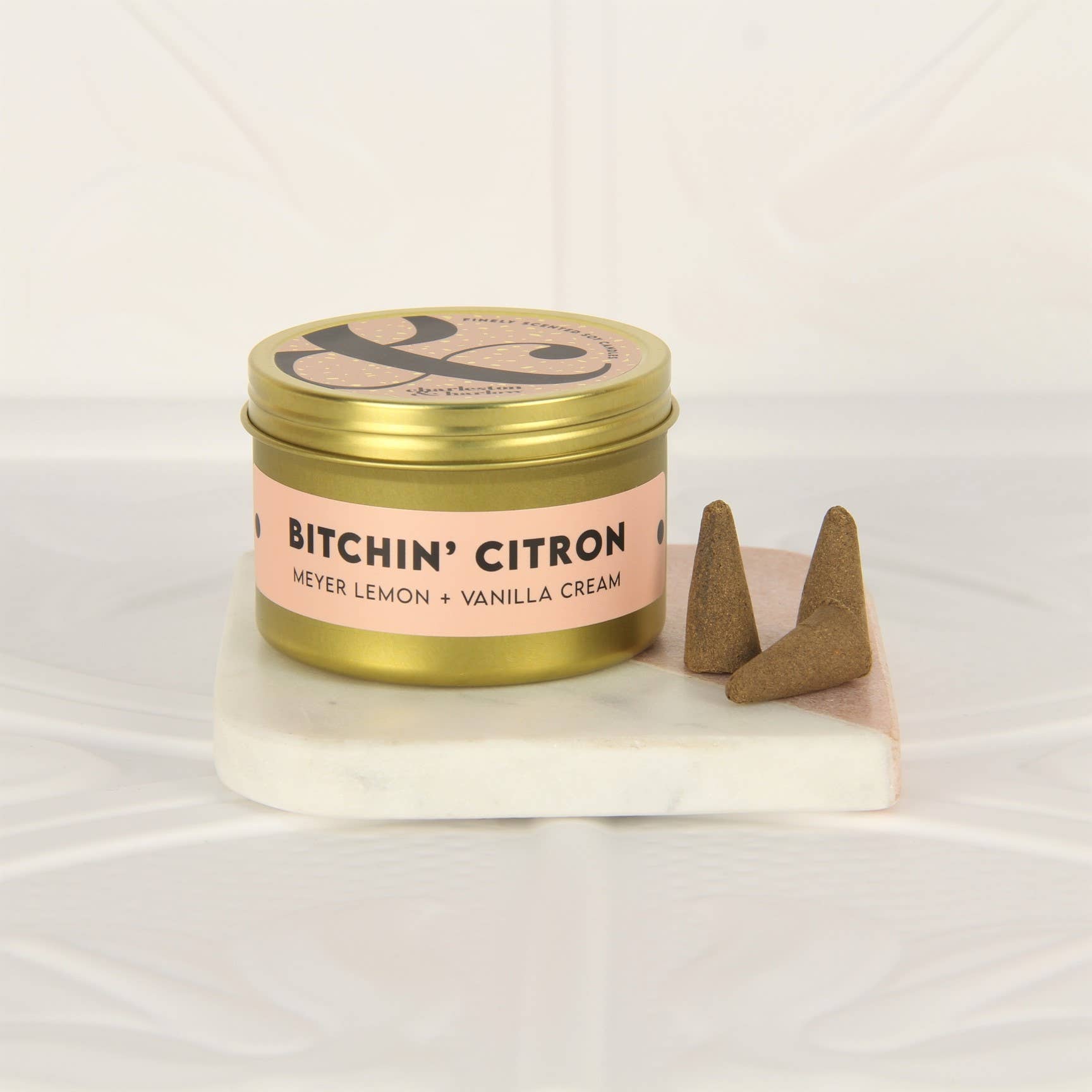Charleston & Harlow Candle Co. – wholesale Incense – Bitchin' Citron Incense Cones2