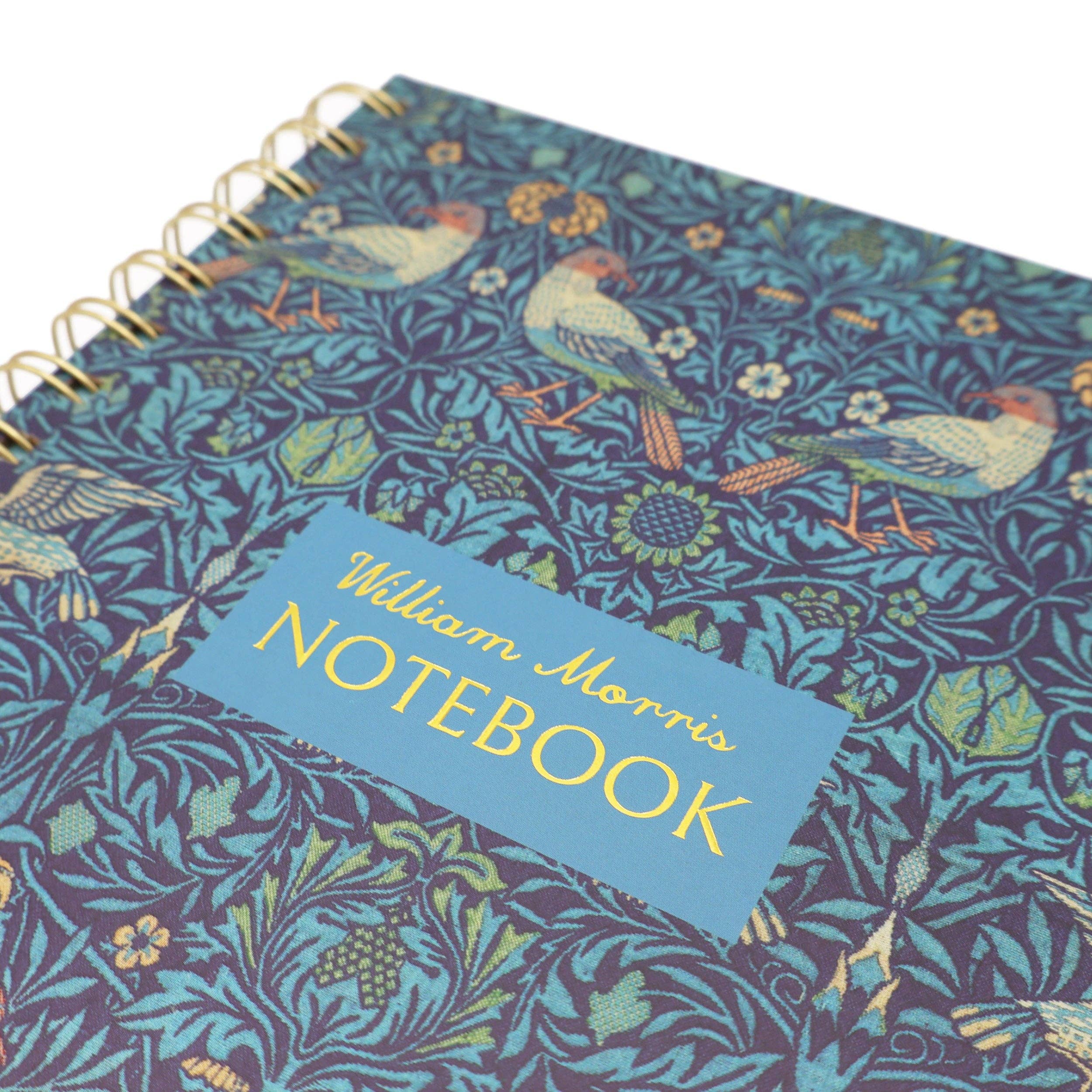 Robert Frederick Ltd – wholesale Notebook – William Morris Birds A5 Notebook With Dividers7