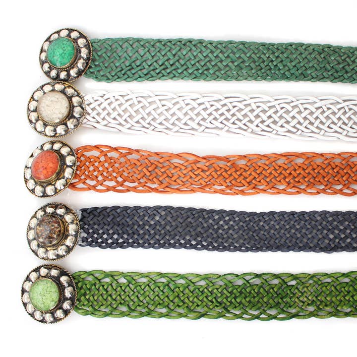 Logionline SLU – wholesale Bälte - Dam – Rundspänne i Läder - Medium