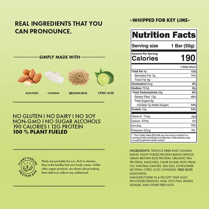 TRUBAR - Wholesale Snack Bar - Whipped For Key Lime2