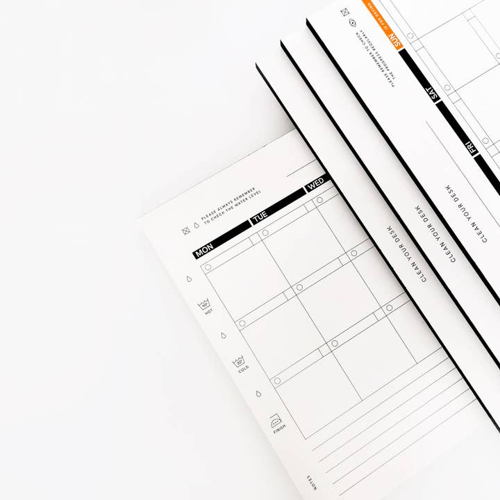thie studios - Wholesale Planner - clean your desk – modern eco-friendly weekly planner notepad