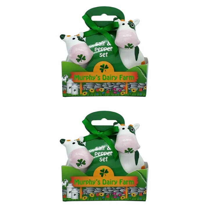 Packs Ceramic Salt and Pepper Shakers for wholesale by Dublin Gift Company