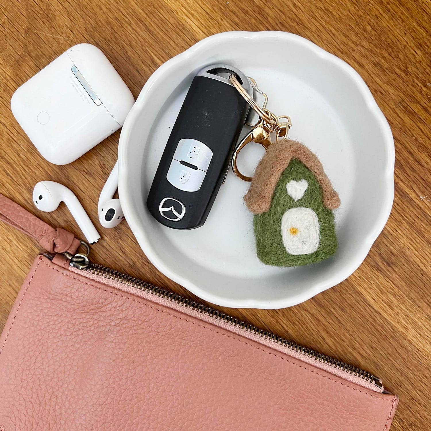 Home Dweller - Wholesale Keychain – Women's - Felt House Keychain | Bag Charm9