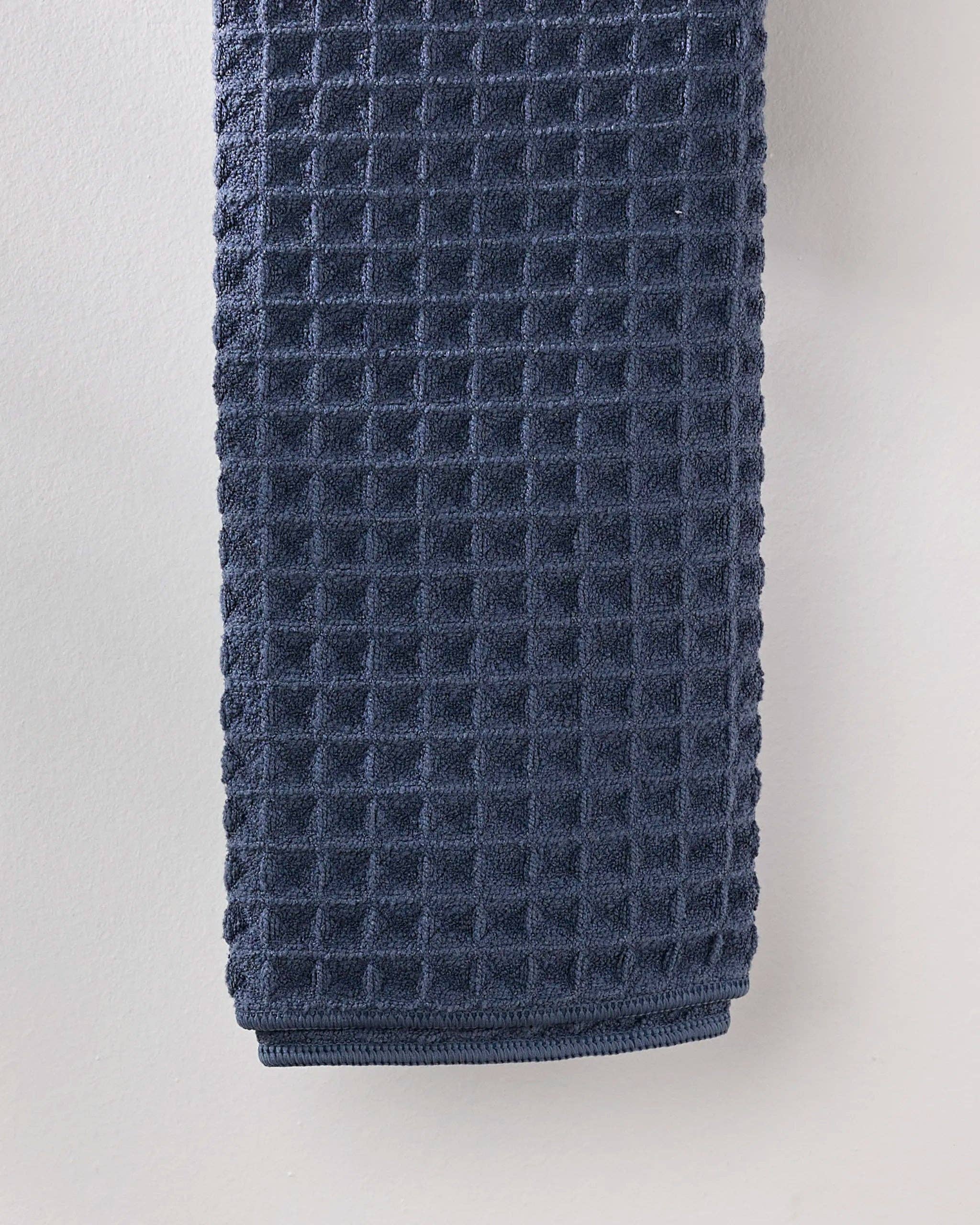 Geometry - Vendita all'ingrosso Asciugamani per le mani - Asciugamano a nido d'ape blu notte1