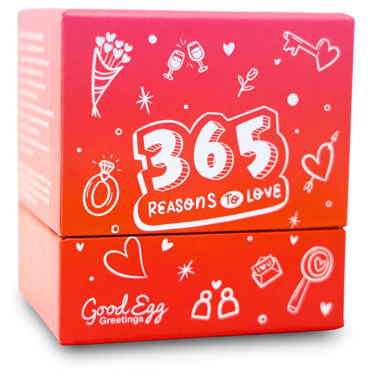 Sleazy Greetings - Wholesale Gag Gift/Novelty Gift - 365 Reasons To Love - Couples Game of Icebreaker Questions