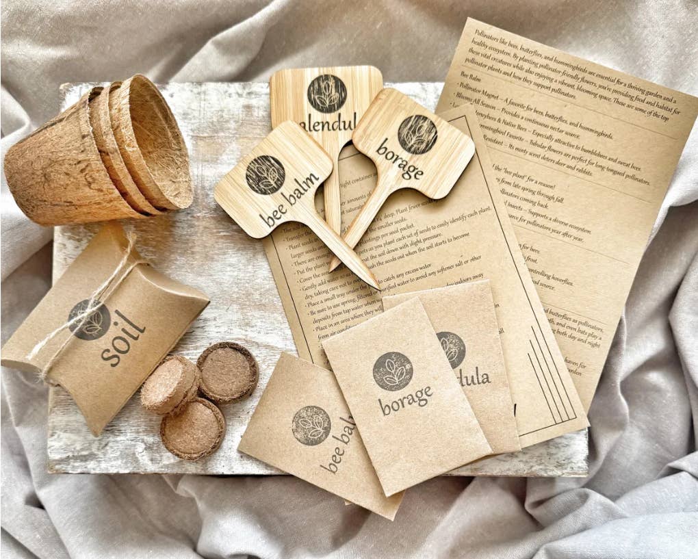 Sown Simply - Wholesale Plant Seeds - Pollinator Garden Kit of 3