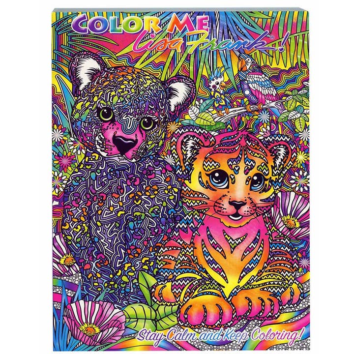Deluxe Import Trading - Wholesale Coloring & Activity Book - Kids & Baby - Lisa Frank Advanced Coloring Book9